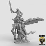 Plague Demons Riding Fly's Resin Models for Dungeons & Dragons & Board RPGs