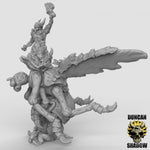 Plague Demons Riding Fly's Resin Models for Dungeons & Dragons & Board RPGs