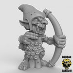 Goblin Archers Resin 3D Models for Dungeons & Dragons & Board RPGs