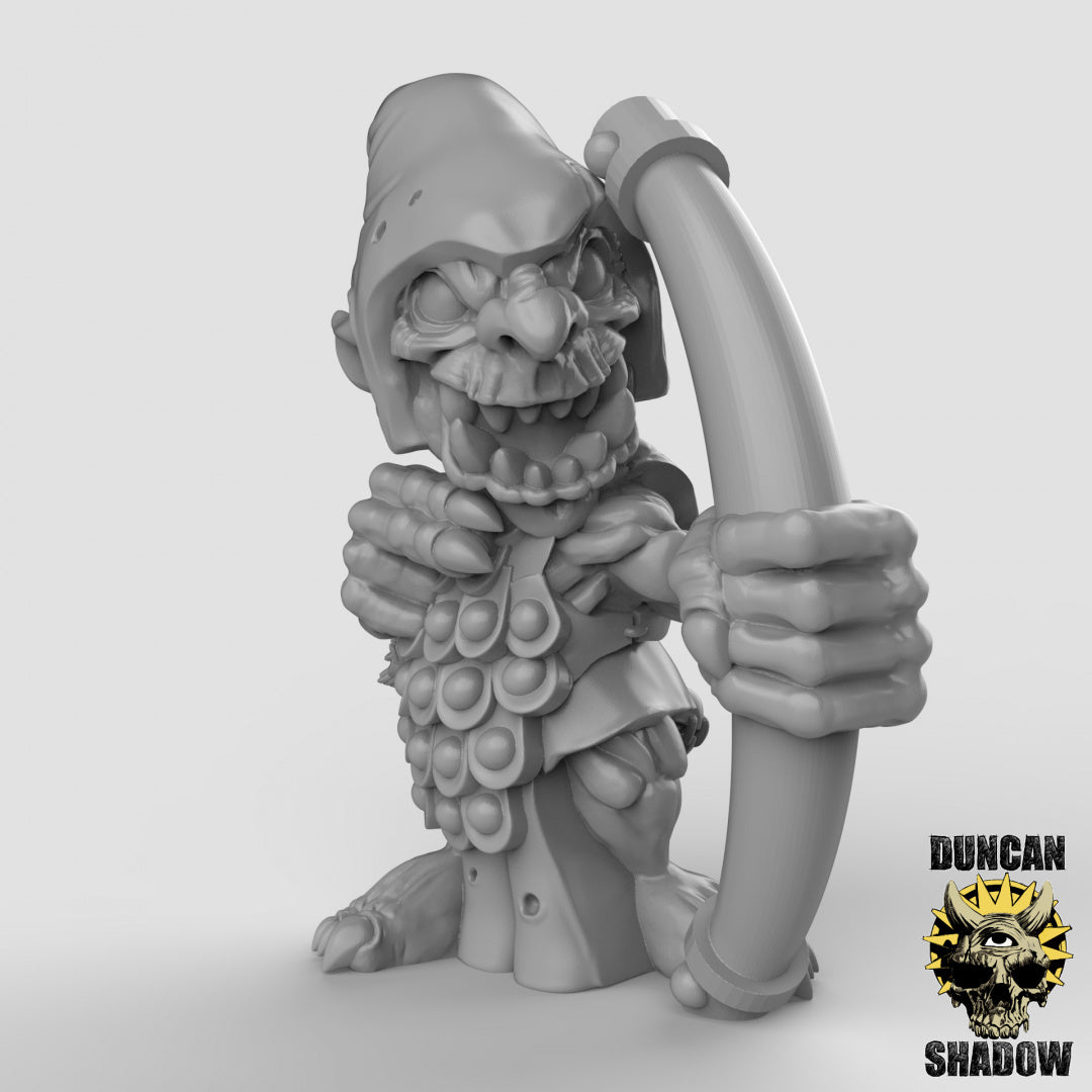 Goblin Archers Resin Miniature for DnD | Tabletop Gaming