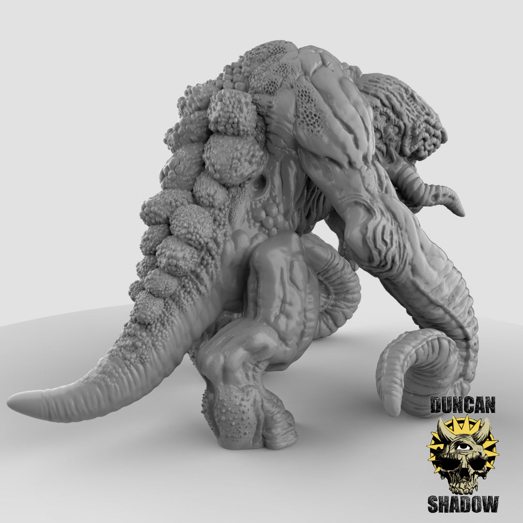 Mother of a Thousand Young Resin 3D Models resin miniature - detail view