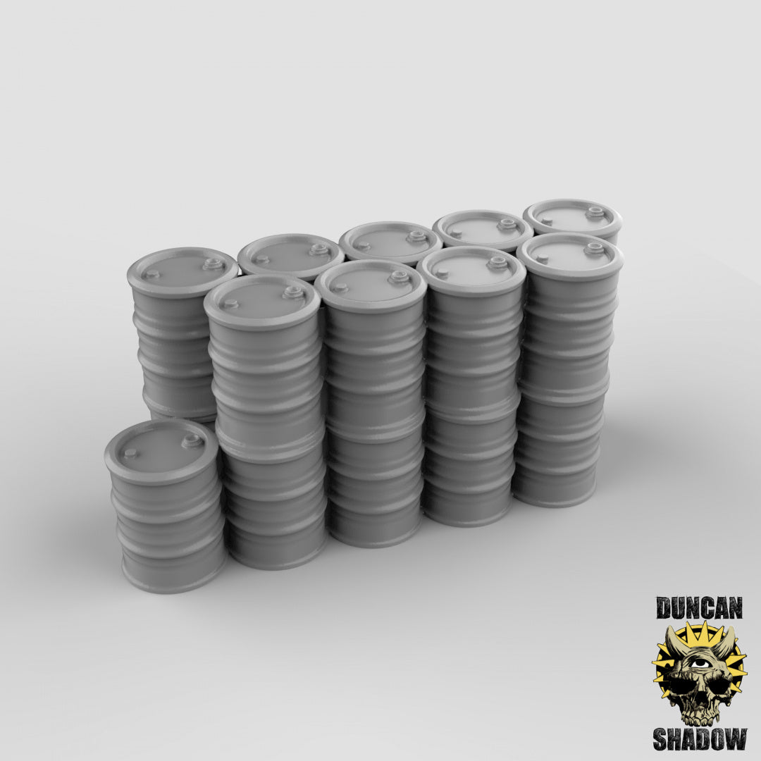 Barrel Terrain x 60 Barrels for Dungeons & Dragons | Roleplaying Games