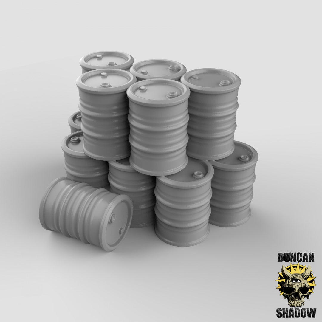 Barrel Terrain x 60 Barrels for Dungeons & Dragons | Roleplaying Games