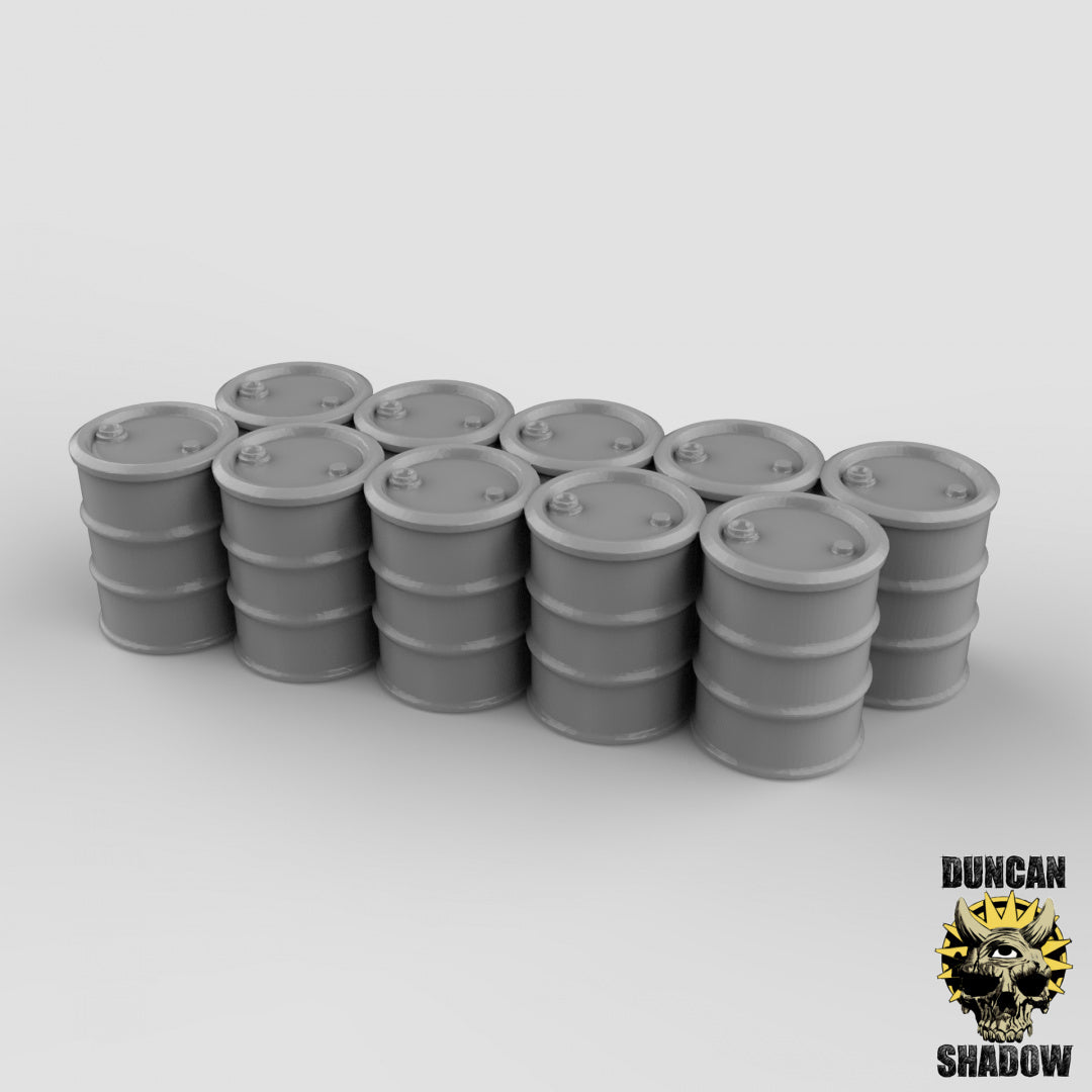 Barrel Terrain x 60 Barrels for Dungeons & Dragons | Roleplaying Games