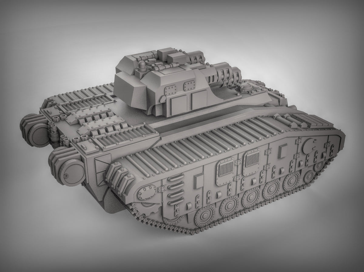 Heavy Tank Model Kit - Tank Collection for 28mm Miniature Wargames & Terrain