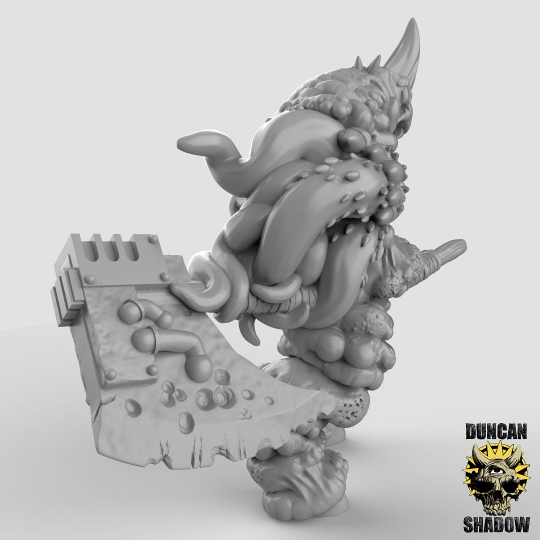 Plague Demon Resin Miniature for DnD | Tabletop Gaming