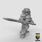 Lion Knights Resin Models for Dungeons & Dragons & Board RPGs