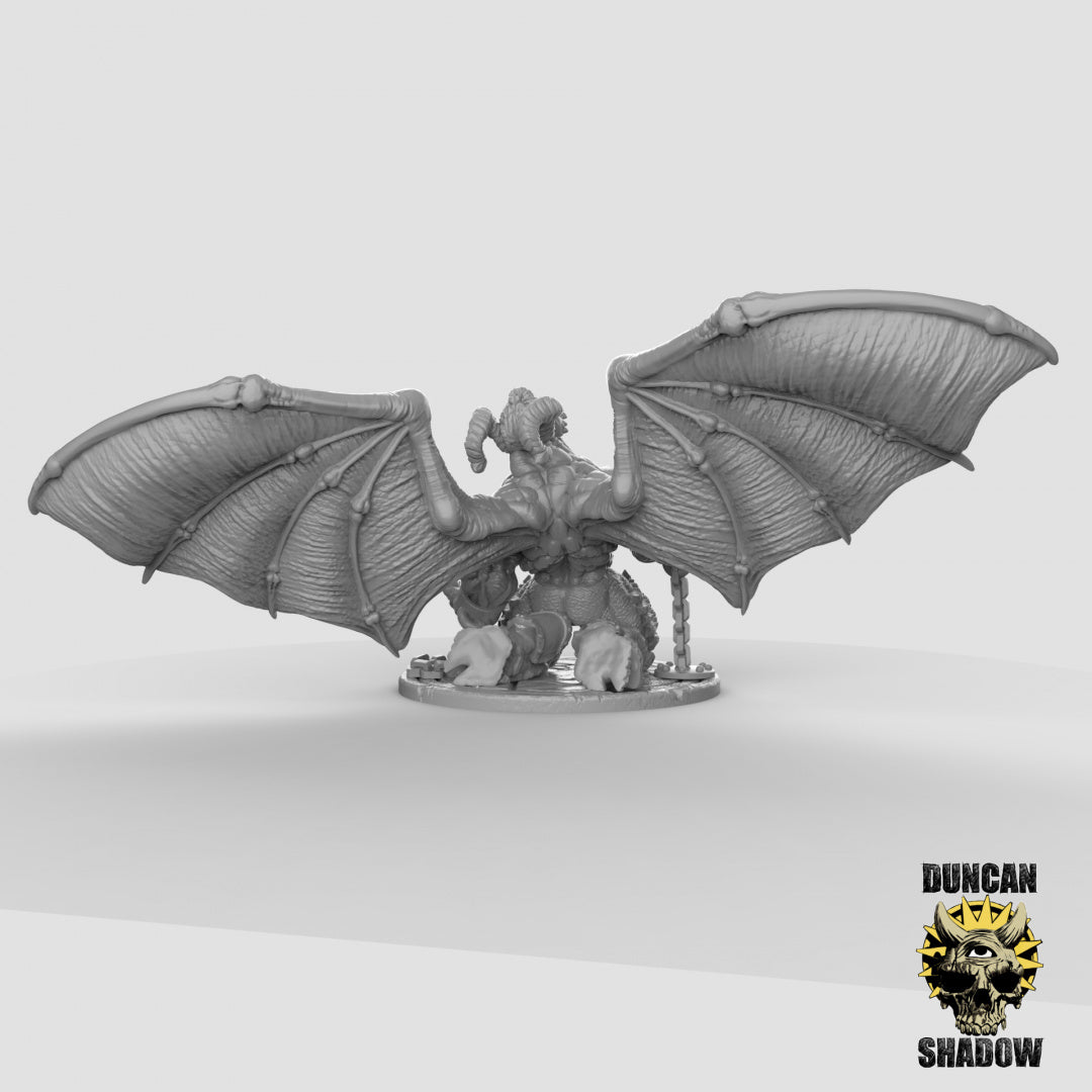 Chained Balor Resin Miniature for DnD | Tabletop Gaming
