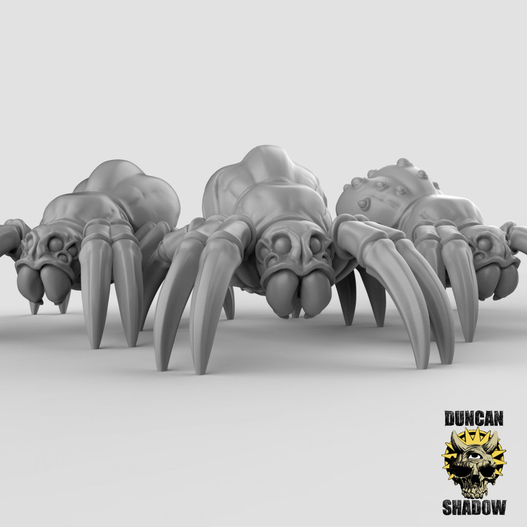 Spiders Resin Models for Dungeons & Dragons & Board RPGs
