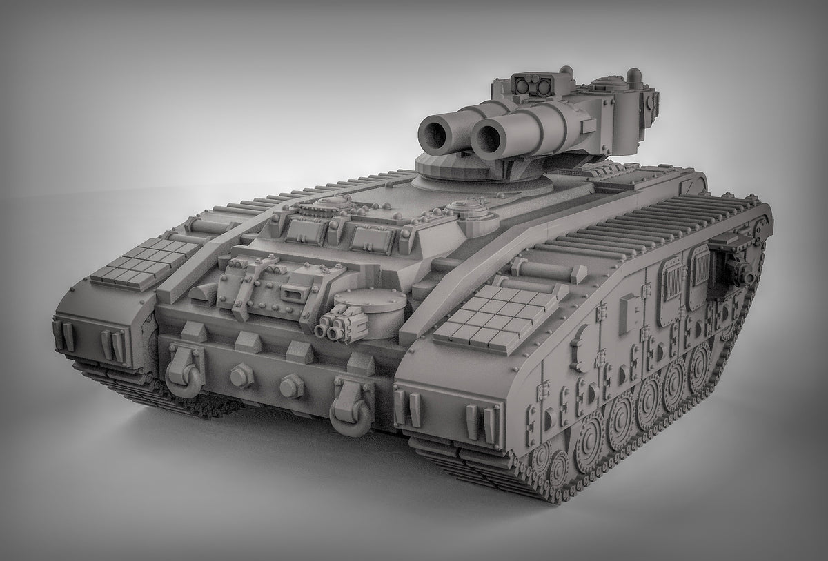 Heavy Tank Model Kit - Tank Collection for 28mm Miniature Wargames & Terrain