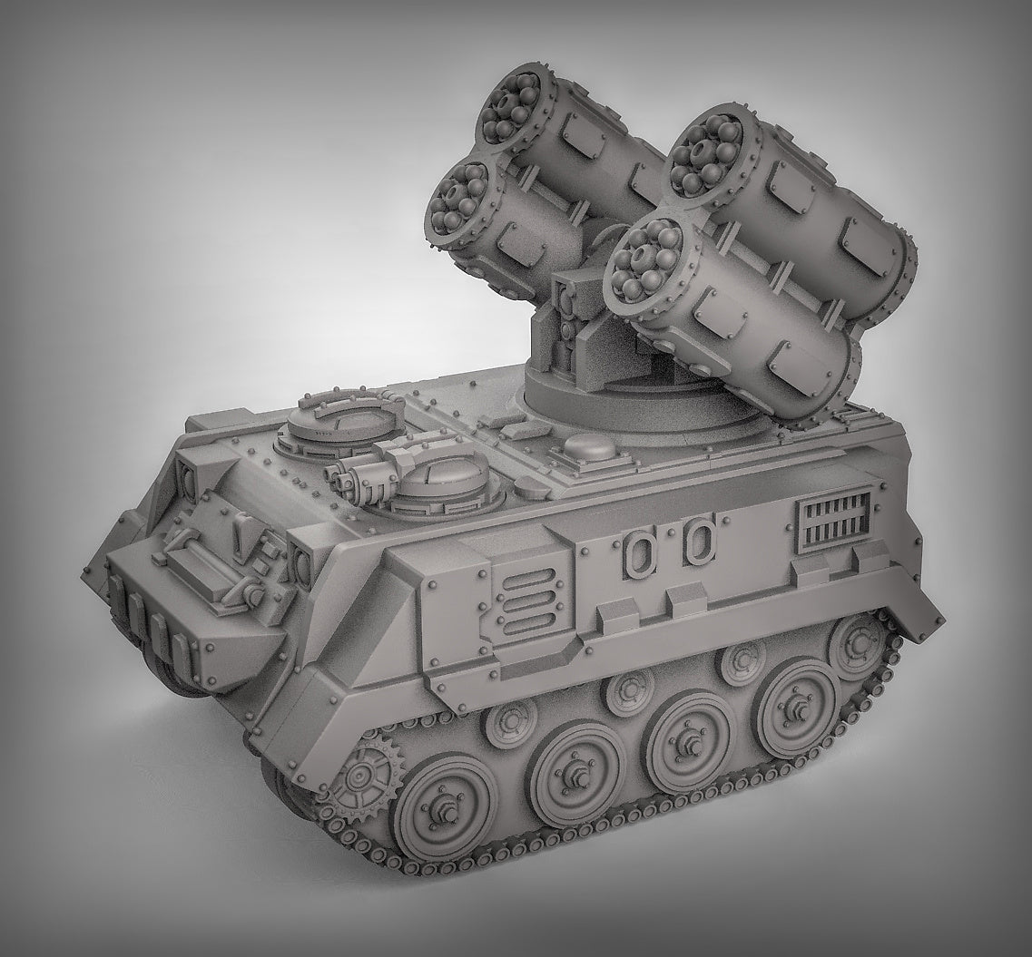 MK Rocket Model Kit - Tank Collection for 28mm Miniature Wargames & Terrain