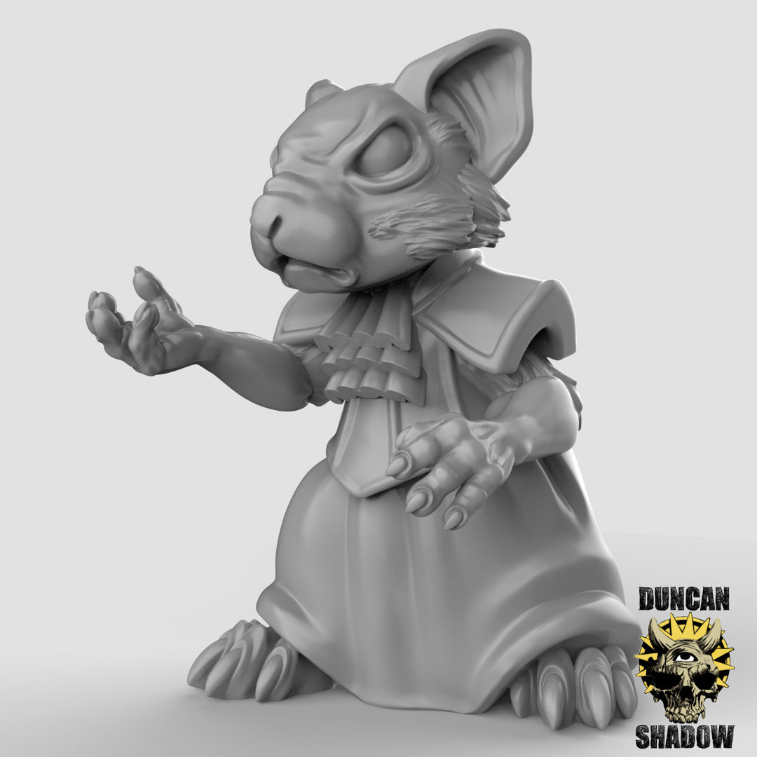 Mousle Necromancers Resin Models for Dungeons & Dragons & Board RPGs