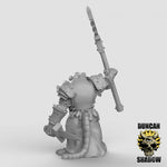Rat Folk Leaders Resin Miniature for DnD | Tabletop Gaming
