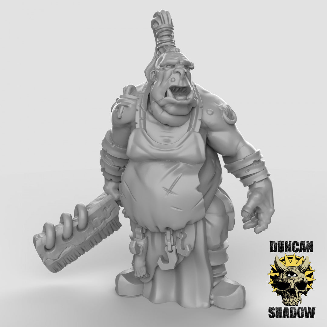 Ogre Butchers Resin Miniature for DnD | Tabletop Gaming
