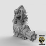 Ratfolk Chaingun Resin Miniature for DnD | Tabletop Gaming