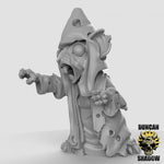 Zombie Mousle Cultists Resin Models for Dungeons & Dragons & Board RPGs