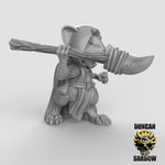 Mousle Rangers with Spears Resin Miniature for DnD | Tabletop Gaming