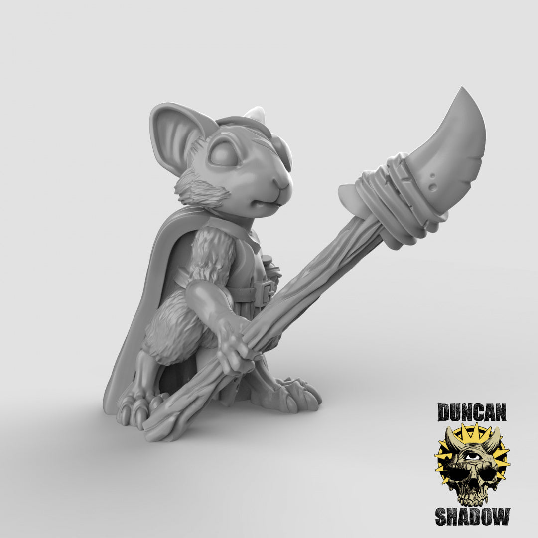 Mousle Rangers with Spears resin miniature - view 4