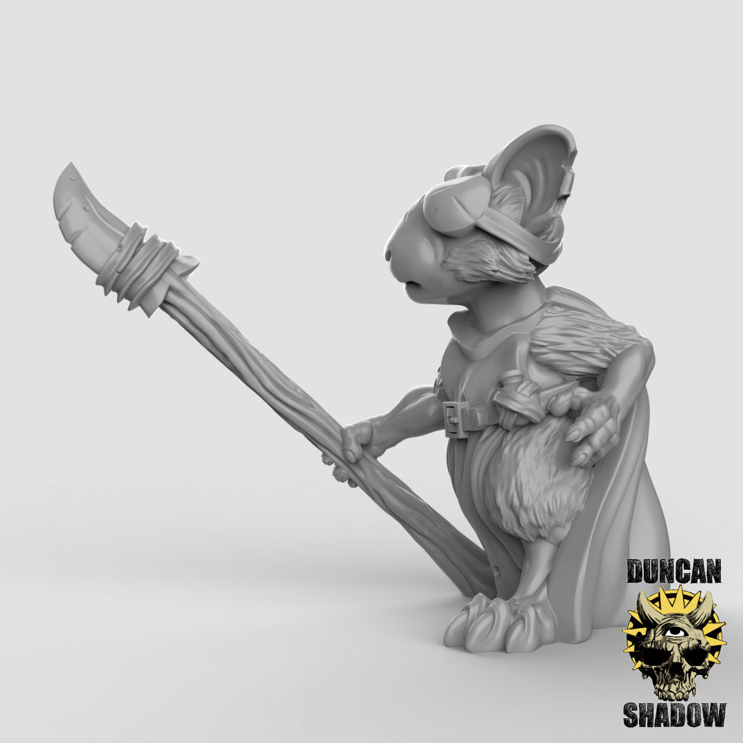 Mousle Rangers with Spears resin miniature - view 10