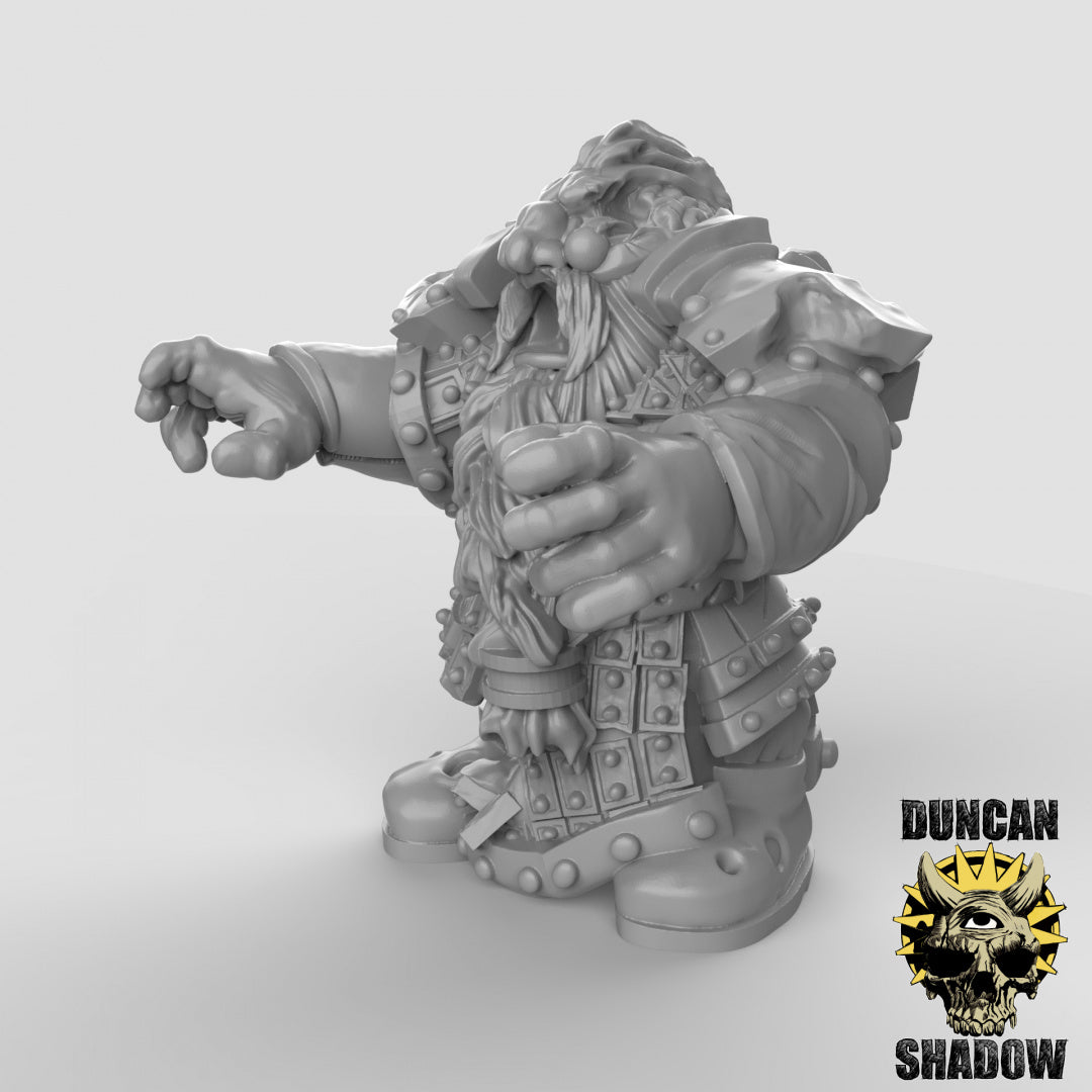 Zombie Dwarfs Resin Miniature for DnD | Tabletop Gaming