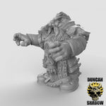 Zombie Dwarfs Resin Miniature for DnD | Tabletop Gaming