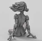 Transhuman Female Resin Miniature for DnD | Tabletop Gaming
