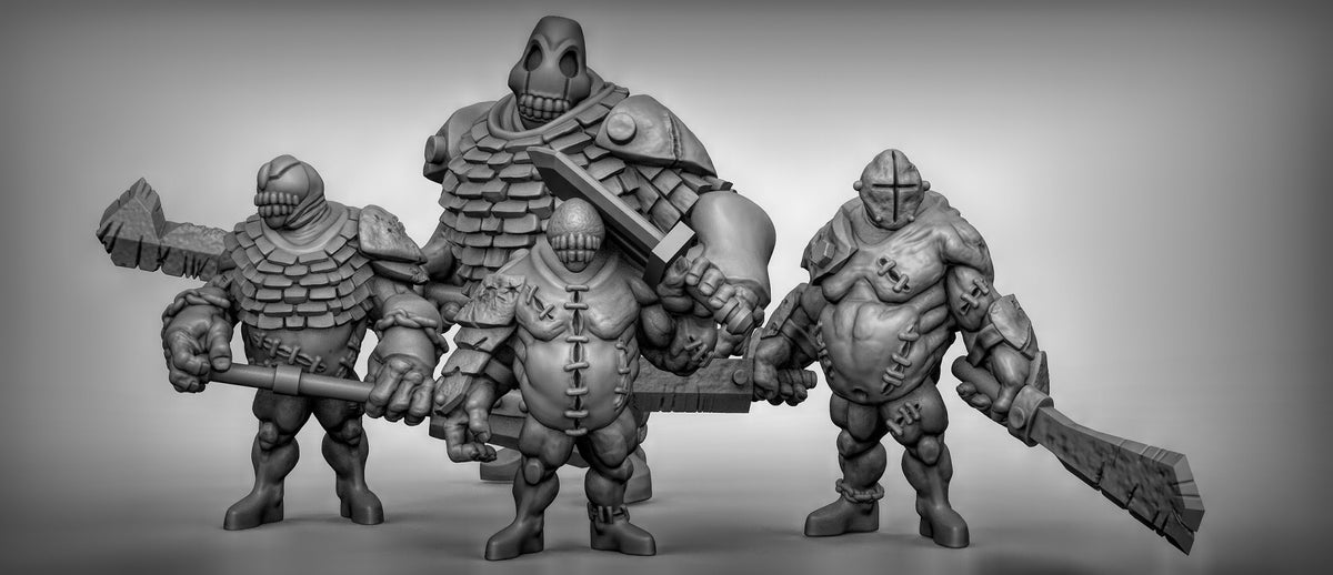 Golems Resin Models for Dungeons & Dragons & Board RPGs