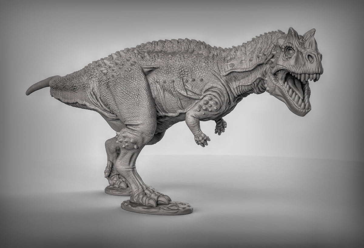 Ceratosaurus Dinosaur Resin Miniatures for DnD | Tabletop Gaming