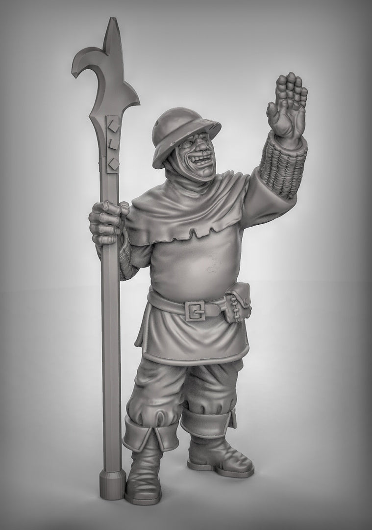 Happy Guards Resin Miniature for DnD | Tabletop Gaming
