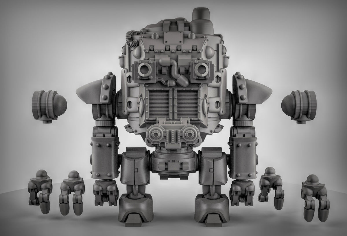 Giant Robot Model for Dungeons & Dragons & Board RPGs