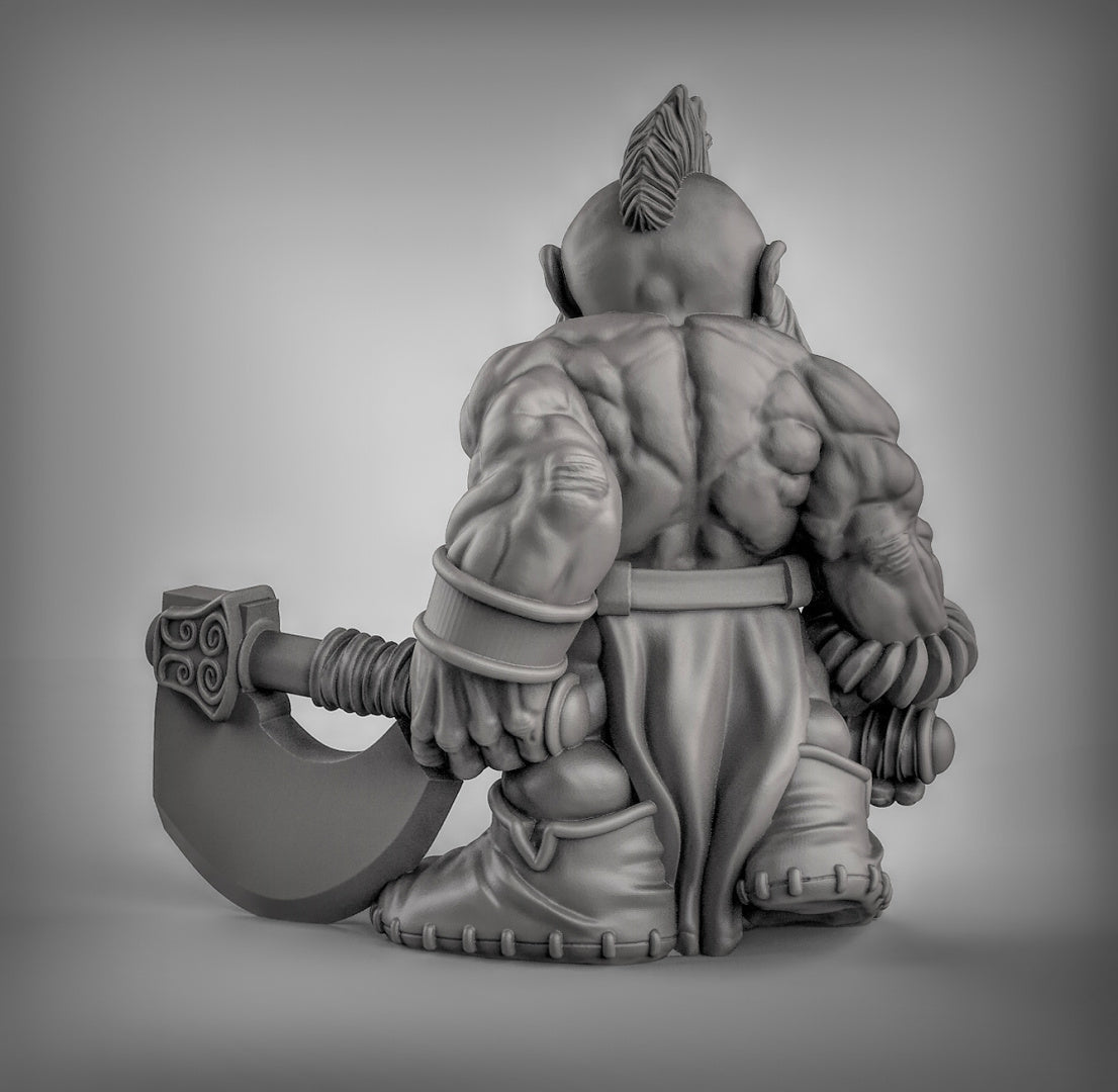 Dwarf Berserkers Resin Miniature for DnD | Tabletop Gaming