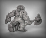 Dwarf Berserkers Resin 3D Models for Dungeons & Dragons & Board RPGs