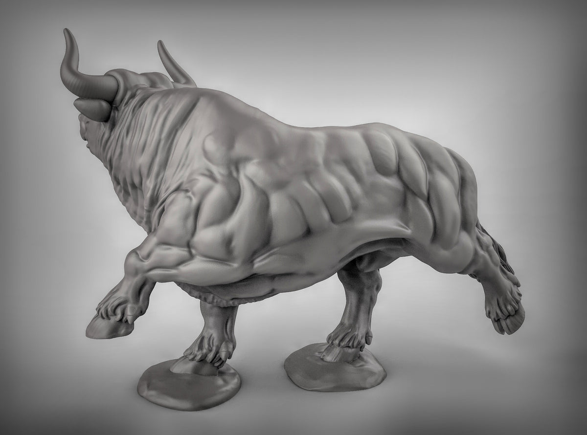 Bulls Resin Miniature for DnD | Tabletop Gaming