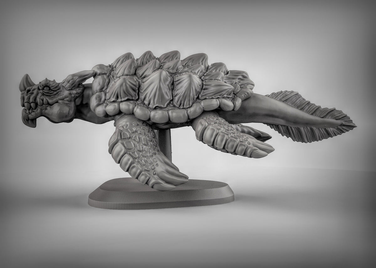 Dragon Turtles Resin Miniature for DnD | Tabletop Gaming