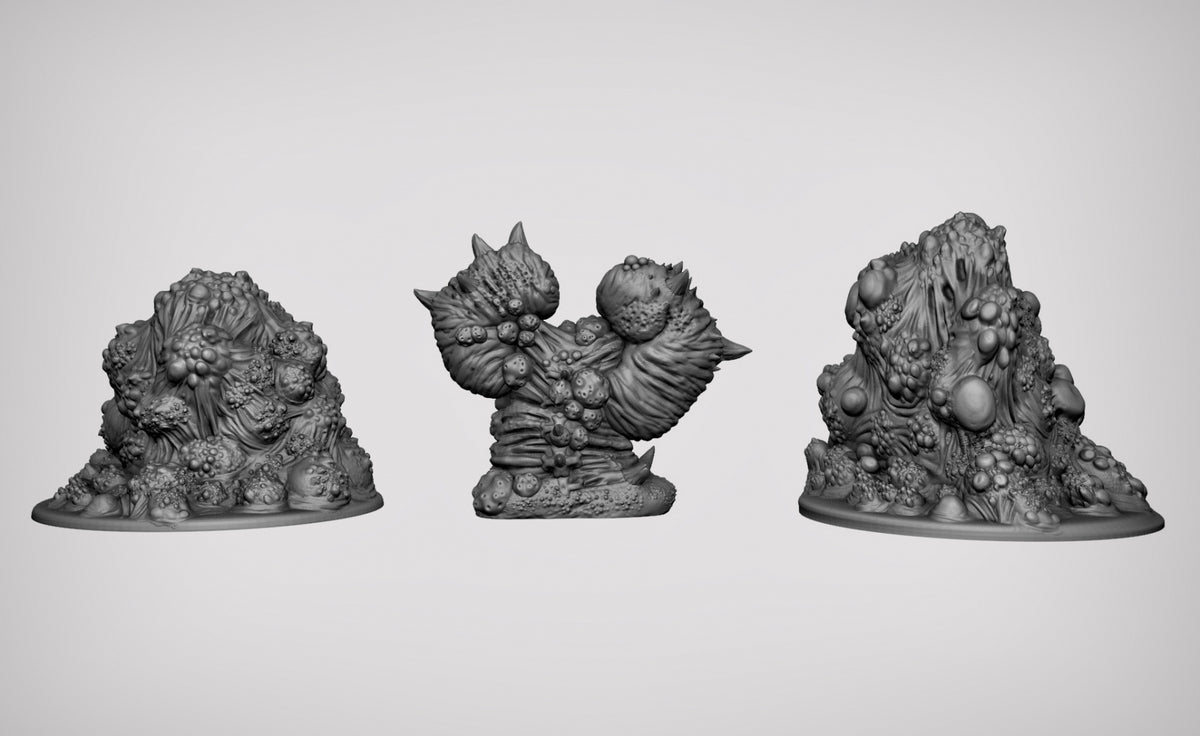 Plague Terrain Scatter 1 Resin Miniature for DnD | Tabletop Gaming