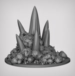 Plague Terrain Scatter 2 Resin Miniature for DnD | Tabletop Gaming
