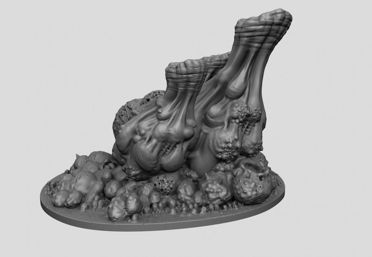 Plague Terrain Scatter 2 Resin Miniature for DnD | Tabletop Gaming