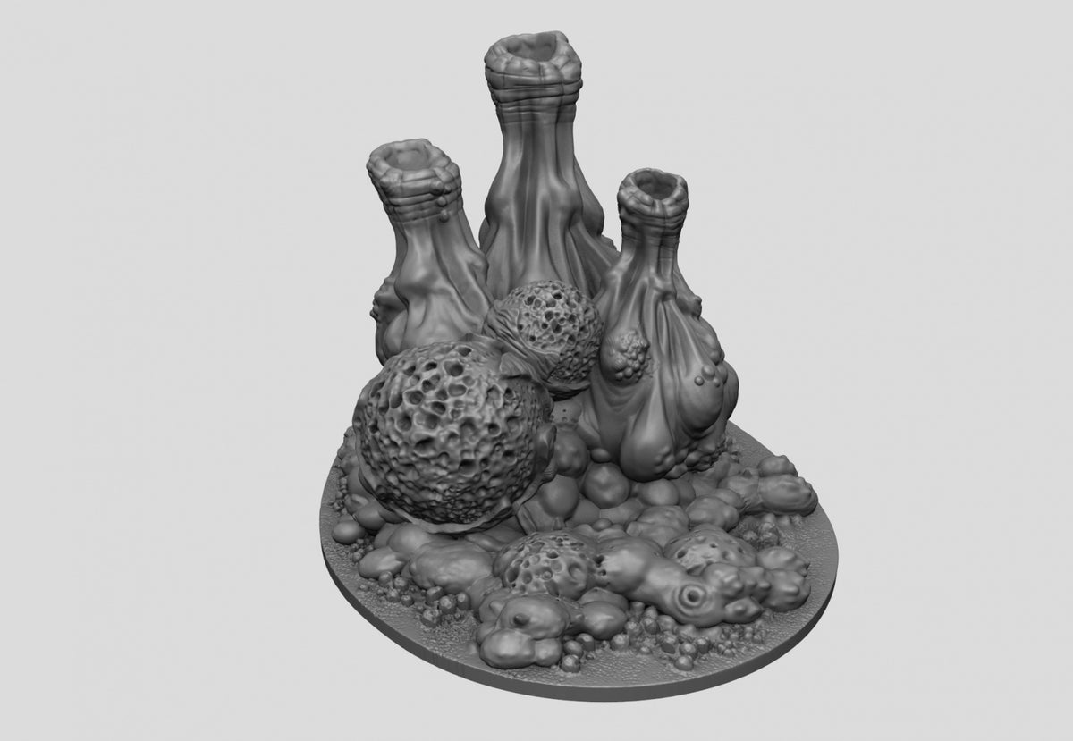 Plague Terrain Scatter 2 Resin Miniature for DnD | Tabletop Gaming