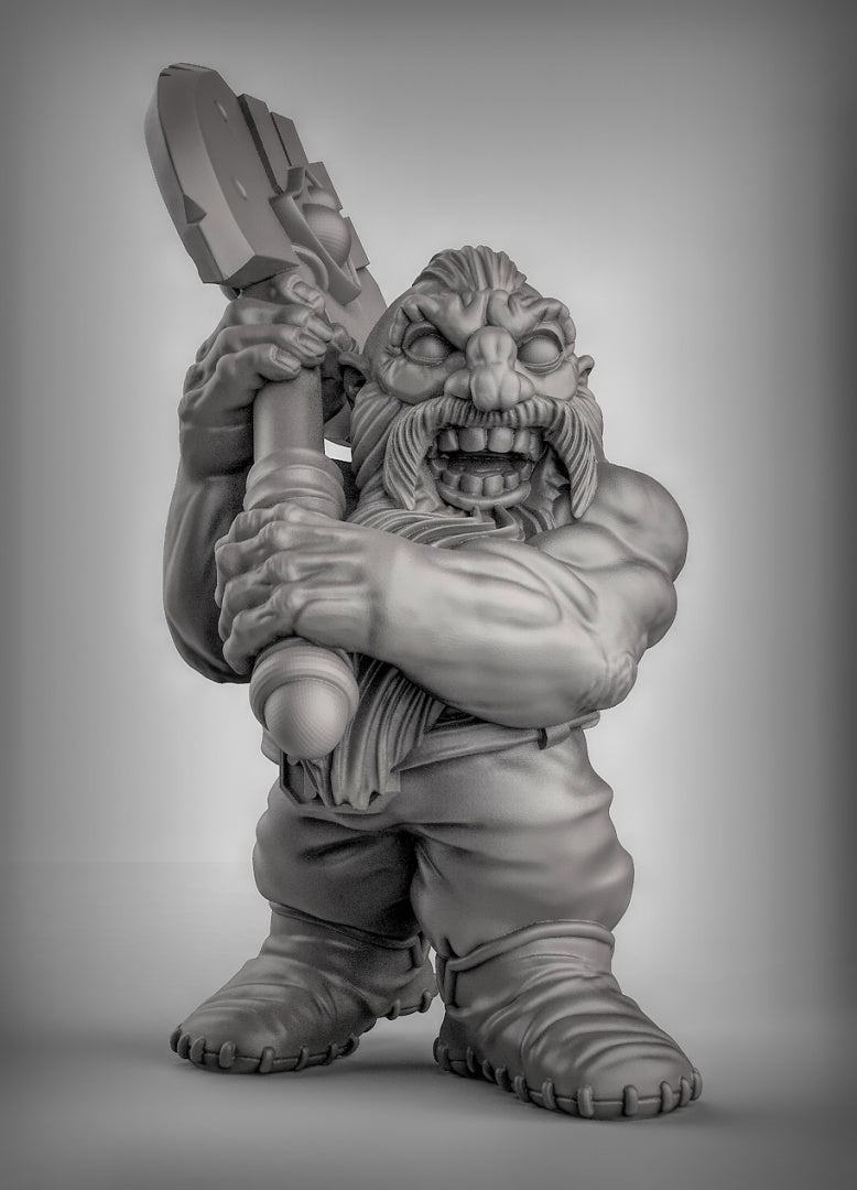Dwarf Berserkers With Doublehanded Weapons Resin Miniature for DnD | Tabletop Gaming