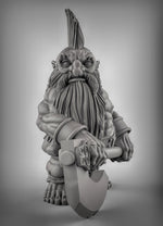 Dwarf Berserkers With Doublehanded Weapons Resin Miniature for DnD | Tabletop Gaming
