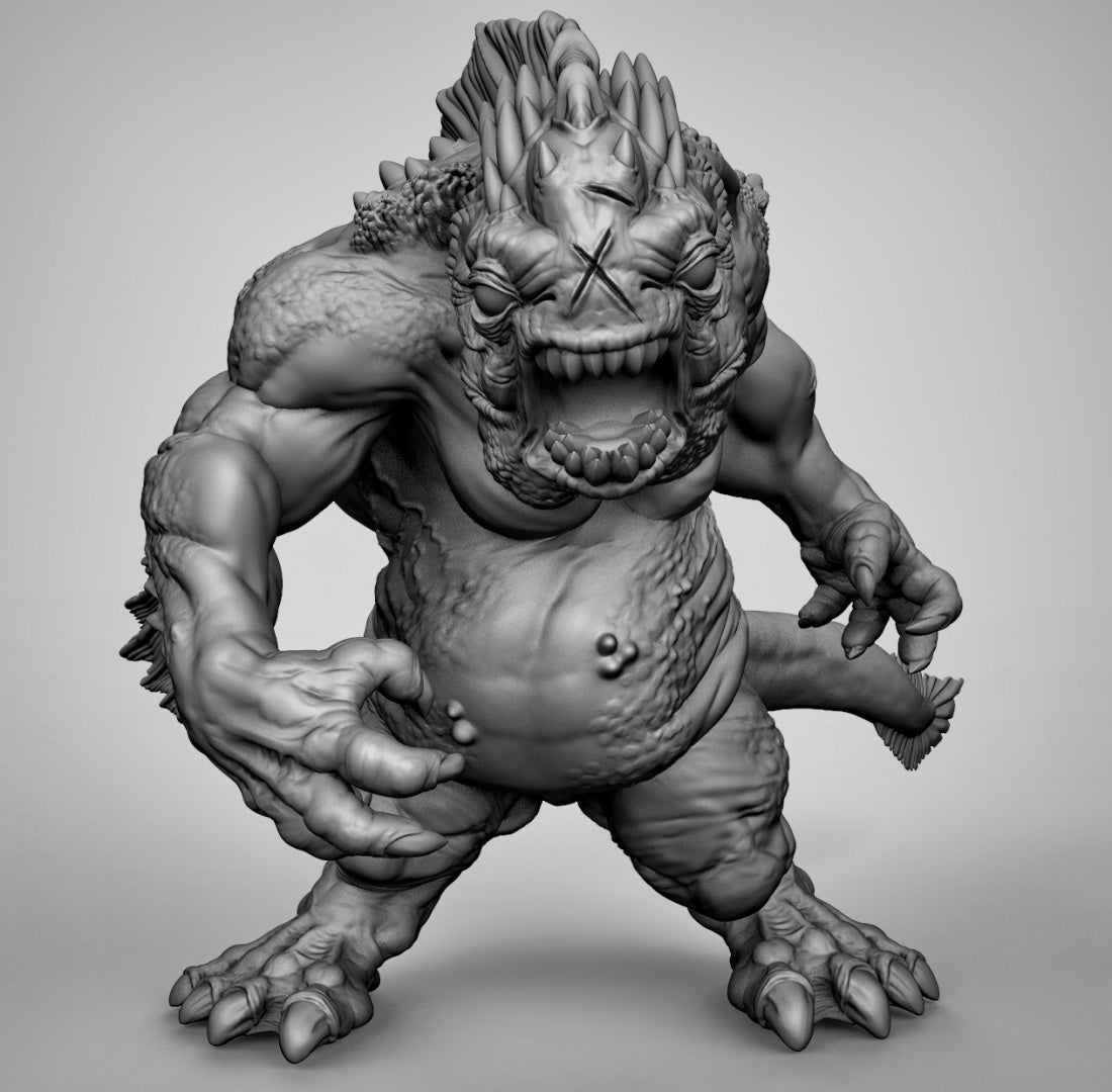 Deepone King Resin Model for Dungeons & Dragons & Board RPGs