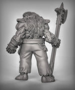 Bugbears with Halberds Resin 3D Models for Dungeons & Dragons & Board RPGs