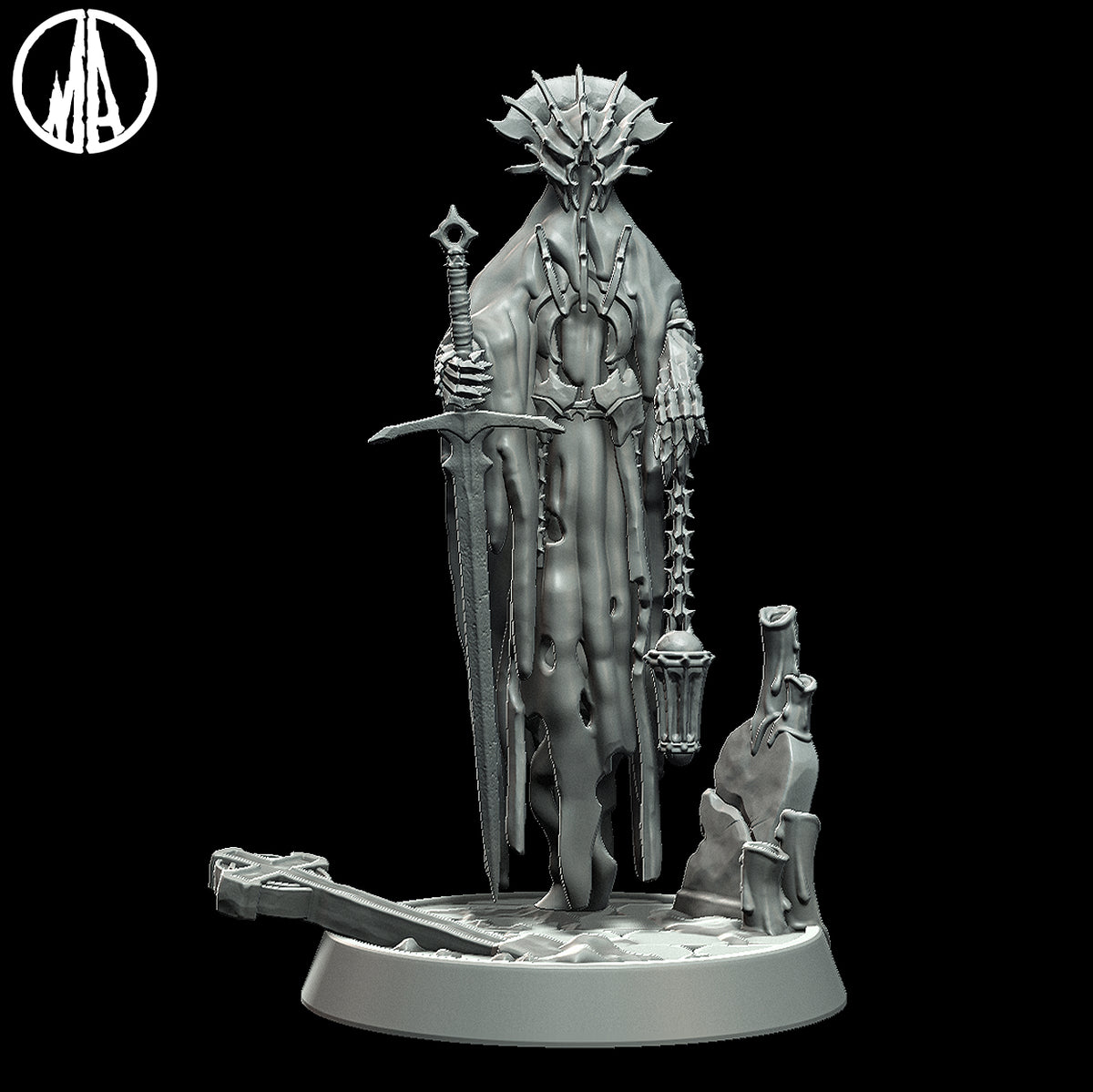 Restless Shadow | 32mm Scale Resin Model | From the Lost Souls Collection