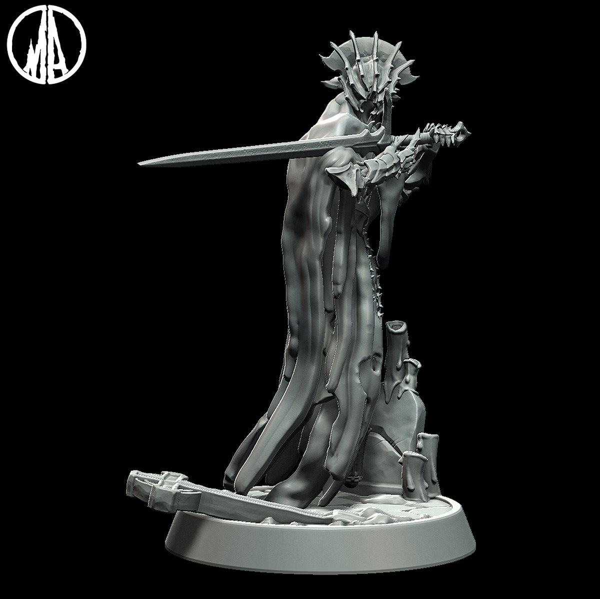 Restless Shadow | 32mm Scale Resin Model | From the Lost Souls Collection