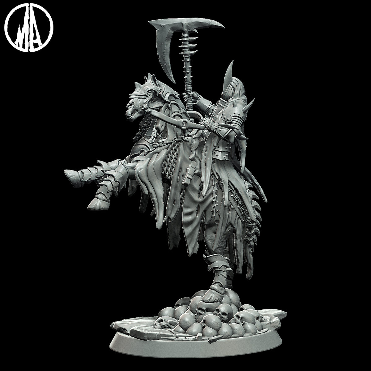 Shadow Rider | 32mm Scale Resin Model | From the Lost Souls Collection