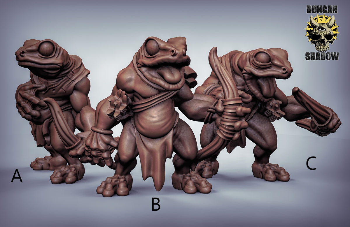 Boggard Bow Resin Miniature for DnD | Tabletop Gaming